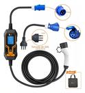 Carregador Carro Elétrico Kit Completo 7 Kw 110/220v Bivolt EV Tipo 2 Portátil Plug-in Para Veiculo