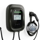 Carregador Carro Elétrico Wallbox 7,4Kw 32a Tipo 2 220V Ev Estação Carregamento Rápido Preto Com Tela Lcd 4,3 Pol BYD Gwm Dolphin