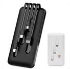 Carregador cel Portátil Power Bank 20.000 Mah Universal 4 em 1