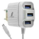 Carregador celular + 3usb xc-v8-ur13 4.1a xcell