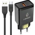 Carregador Celular Lehmox Type C + Cabo Type C 30w Carregador Celular Lehmox Type C + Cabo Type C 30w