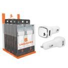 Carregador Celular Smartphone Veicular Turbo Fast Usb Bco