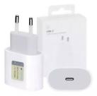 *Carregador Compativel Com I Phone 11,12,13,14 Promax Tipo C Fonte 20W Turbo+Cabo Lighthing -Novax