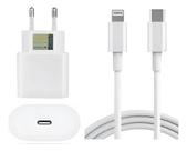 Carregador Completo 30W Super Rápido 6.1A USB-C para Lightning Alta Potência