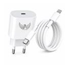 Carregador Completo Tipo-C 20W com Cabo Lightning/Tipo-C de 1 metro AL-5020-5G