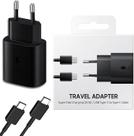 Carregador Completo Turbo Tipo C Compatível com Samsung Fonte 25w e Cabo 1 metro