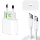 Carregador Completo UsbC 20W Turbo Compativel com Iphone,16, 17 Promax. Adaptador Cabo 1 Metro Fonte Turbo Novo Lacrado Foxcom