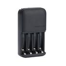 Carregador de bateria Amazon Basics para recarregável AA/AAA
