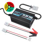 Carregador de bateria KAISAL 14,6V 20A de lítio LiFePO4 12V