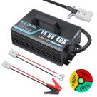 Carregador de bateria KAISAL 14,6V 40A para LiFePO4 12V