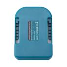 Carregador De Bateria Makita 18V Com Power Bank E Adaptador USB Tipo-C Para Carregamento Rápido Para