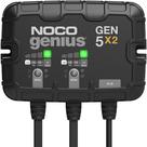 Carregador de bateria marítimo NOCO Genius GEN5X2 2-Bank 10A 12V