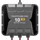 Carregador de Bateria Náutica FirstPower Pro 10X3 30A 12V