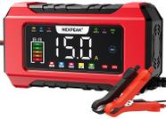 Carregador de Bateria NEXPEAK NC215 12V 24V 15A Inteligente de 9 Estágios Carregador de Bateria NEXPEAK NC215 12V 24V 15A Inteligente de 9 Estágios