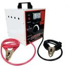 Carregador de bateria portátil 50 amp bivolt 110/220v com auxiliar de partida 12 volts maxfort mx3