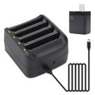 Carregador de Bateria TZRONG com 4 Slots para Zebra TC51 TC52