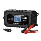 Carregador de bateria YONHAN 15A 12V/24V LiFePO4 Smart de 9 estágios