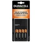 Carregador de Baterias Duracell Ion Speed 1000 - AA/AAA com 4 Pilhas AA