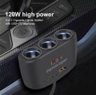 Carregador De Carro, Divisor De Energia, Carregando Adaptado Extensão Veicular Com 2 Saídas 12v 2 Us