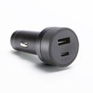 Carregador de Carro Mophie 42W - Dual USB-C + USB-A com Carregamento Rápido