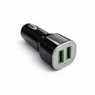 Carregador de Carro Preto 12V 3.4A 2 Saídas USB Inova
