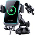 Carregador de carro sem fio MOKPR 15W de carregamento rápido para iPhone e Samsung