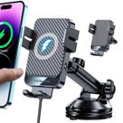 Carregador de carro sem fio MOKPR Fast Charging 15W para iPhone/Samsung