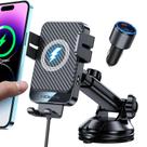 Carregador de carro sem fio MOKPR Fast Charging 15W para iPhone/Samsung