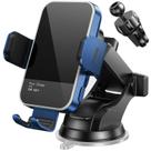 Carregador de carro sem fio Mosurr 15W Suporte de telefone com fixação automática Carregador de carro sem fio Mosurr 15W Suporte de telefone com fixação automática