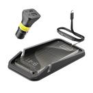 Carregador de carro sem fio POLMXS C17 Almofada de carregamento rápido 15W
