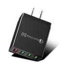 Carregador de celular Hyper Charge Pro Quick Charge 3.0 Preto