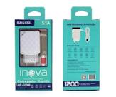Carregador de celular v8 inova 5.1a car-8502