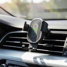 Carregador de Celular Veicular Com Base De Indução Magnética 12v 24v Carregamento Rápido Aplicativos Carros Caminhões