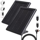 Carregador de painel solar BOBUY para câmeras de anel de 5V com cabo de 16,4 pés