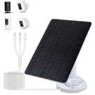 Carregador de painel solar ECO-WORTHY 5W 5V para câmera de anel IP65