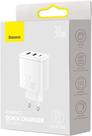 Carregador de Parede Compact Quick Charger 2U+C 30W Preto (Branco)