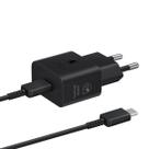 Carregador de Parede Original Samsung - USB-C - Super Fast Charge 25W - Preto - EP-T2510XBPGBR