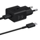 Carregador De Parede Samsung Ep-t2510 Tipo C A C De 25 W Com Cabo De Carregamento Super Rápido