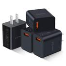 Carregador de parede USB Besgoods Fast Charge 3.0 5V 3A pacote com 4