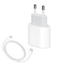 Carregador de Parede USB-C 20W com Cabo USB-C Lightning Carregador de Parede USB-C 20W com Cabo USB-C Lightning