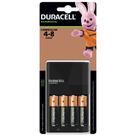 Carregador De Pilhas Aa/aaa Duracell C/4 Pilhas Aa