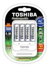 Carregador De Pilhas Aa/aaa Tnhc-6gae4 C/4 Pilhas Aa 2600mah