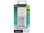 Carregador de Pilhas AA e AAA - Sony BCG34HS2RN Carregador de Pilhas AA e AAA - Sony BCG34HS2RN