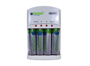 Carregador De Pilhas Bap-551 Aa E Aaa Baterias 9V