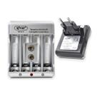 Carregador de Pilhas Bivolt 9V AA & AAA Knup