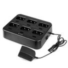 Carregador de seis vias Retevis RT21 H-777S para walkie talkies