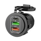 Carregador De Telefone À Prova d'Água 83W Max, Soquete 45W PD QC3.0, Adaptador De Energia Com 3 Carregador De Telefone À Prova d'Água 83W Max, Soquete 45W PD QC3.0, Adaptador De Energia Com 3