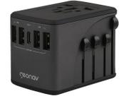 Carregador de Tomada 4 Entradas USB e 1 USB-C