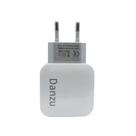 Carregador de Tomada com Cabo Micro USB 2 Saidas DANZU