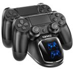 Carregador do controlador PS4 Dock Station OIVO 1,8 horas de carregamento